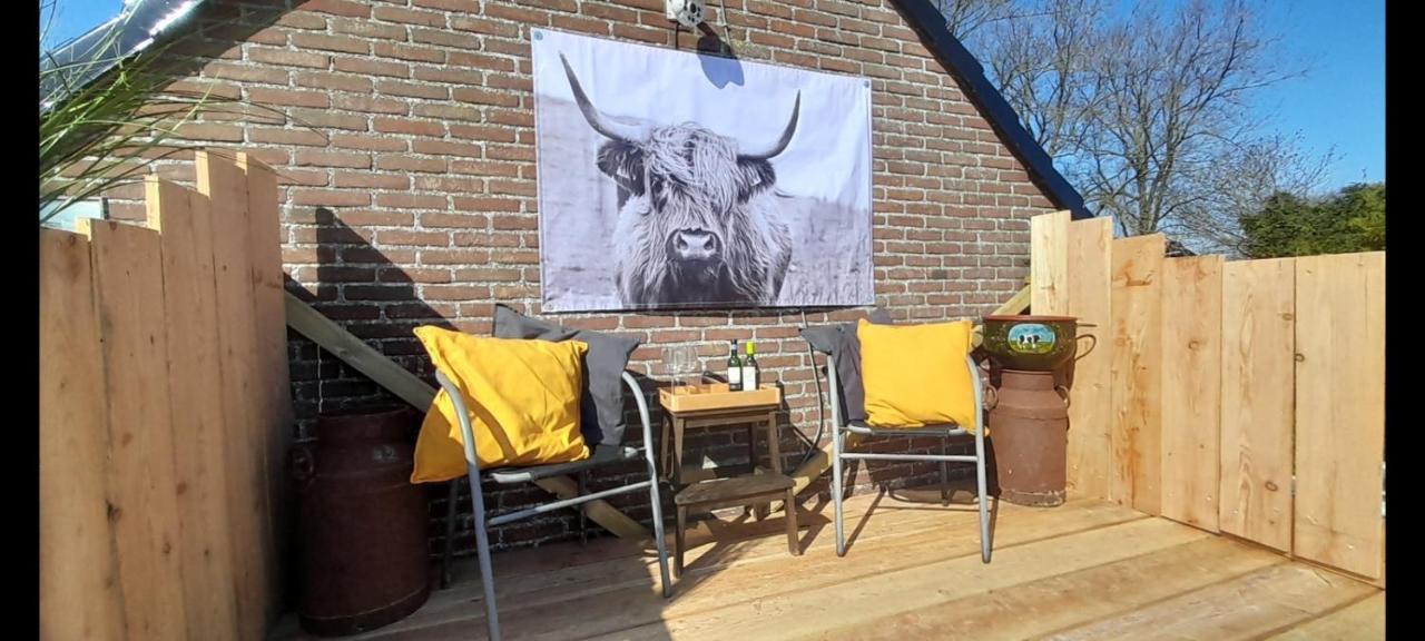 De Huifkar, Trekkershut Bij Sneek Hotel Hommerts Eksteriør billede