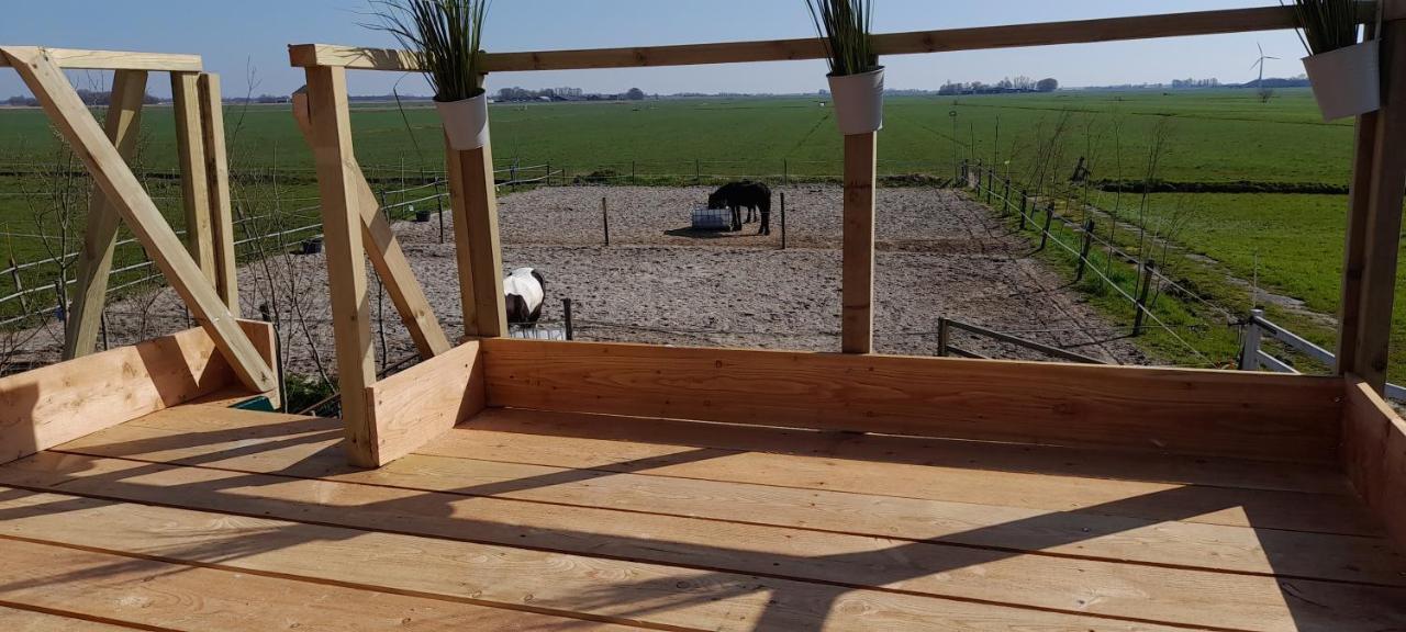 De Huifkar, Trekkershut Bij Sneek Hotel Hommerts Eksteriør billede